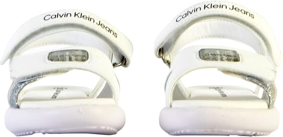 Calvin Klein Klittenbandjeansandalen voor kinderen V3A2
