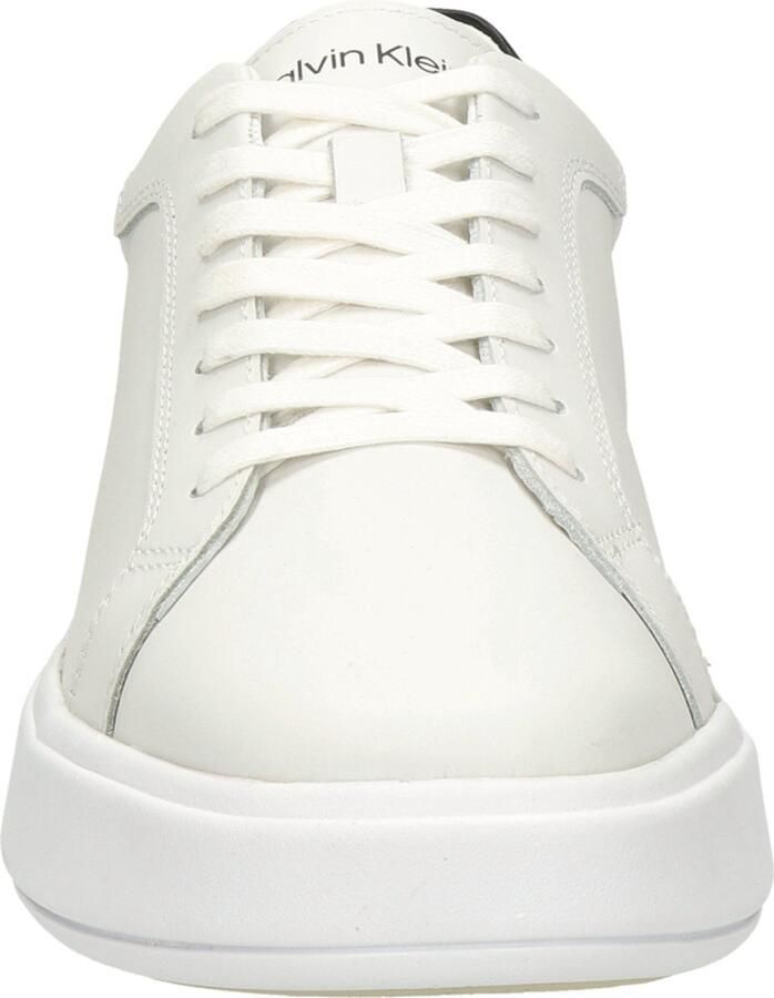 CK Calvin Klein Sneakers van leer met contrastgarnering model 'LACE UP' - Foto 6