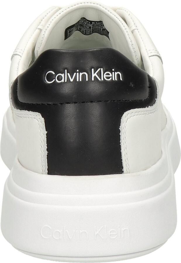 CK Calvin Klein Sneakers van leer met contrastgarnering model 'LACE UP' - Foto 8