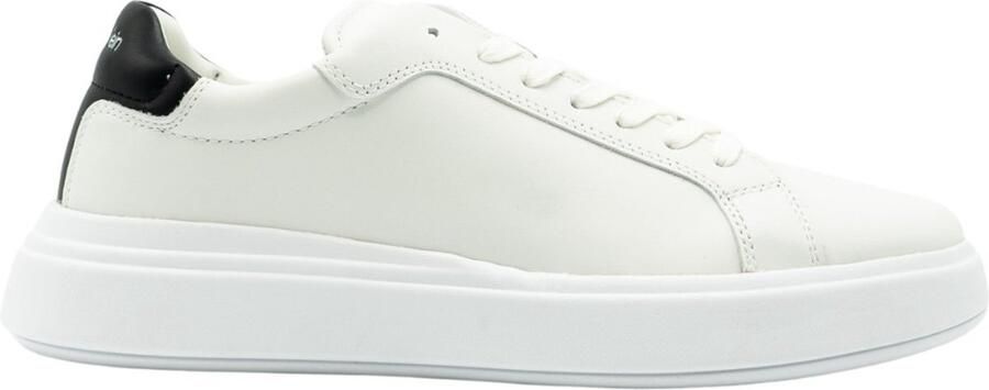 CK Calvin Klein Sneakers van leer met contrastgarnering model 'LACE UP' - Foto 13
