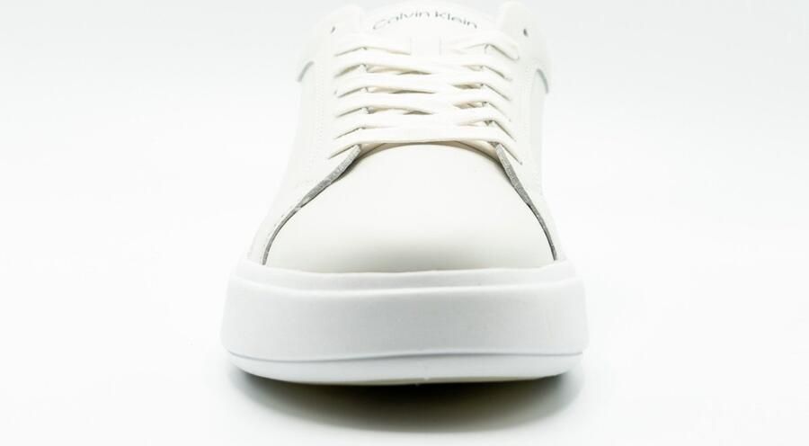 CK Calvin Klein Sneakers van leer met contrastgarnering model 'LACE UP' - Foto 9