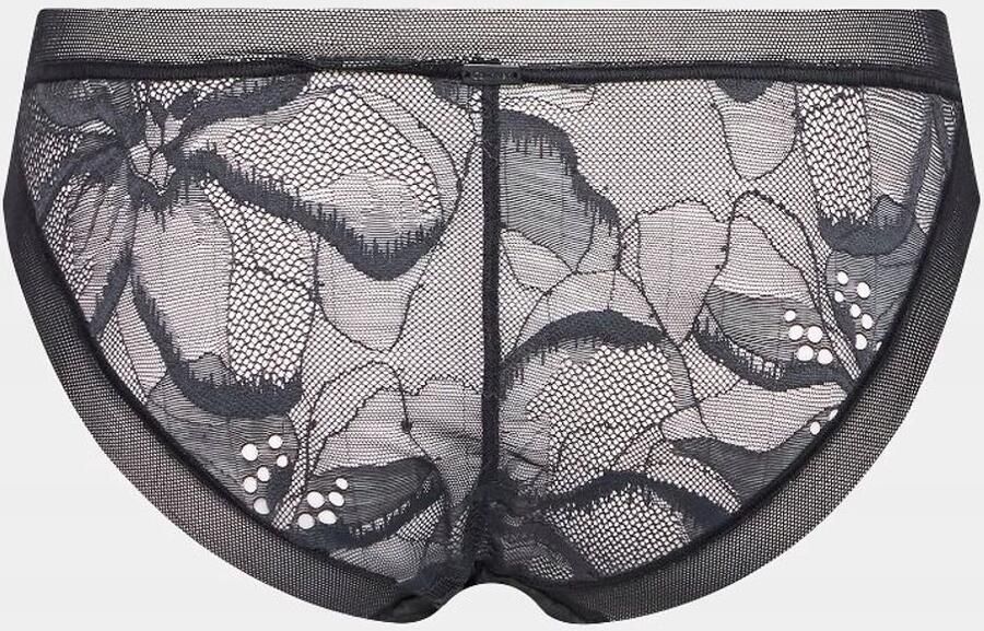 Calvin Klein Dames Figuur Ondergoed Kant Zwart