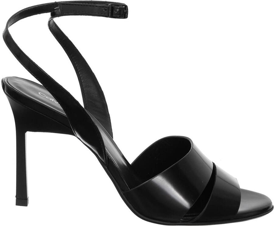 Calvin Klein Leren Sandalen Black