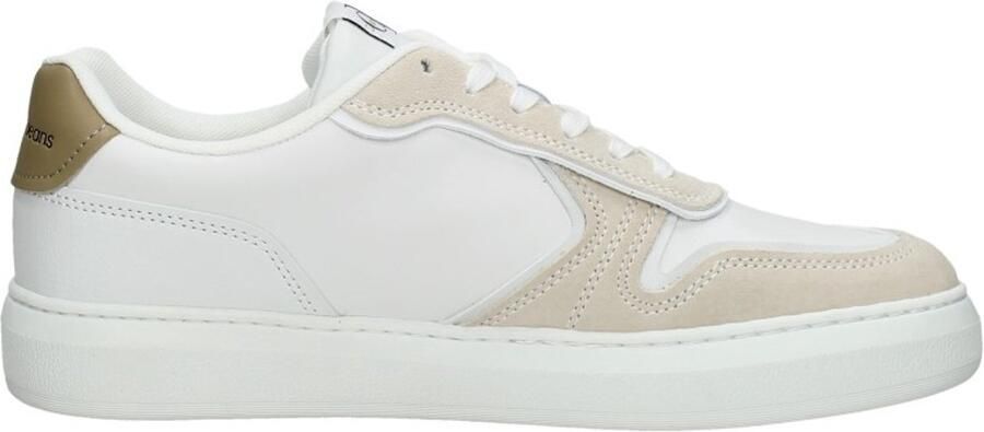 Calvin Klein Sneakers van leer met suède details en logo - Foto 6