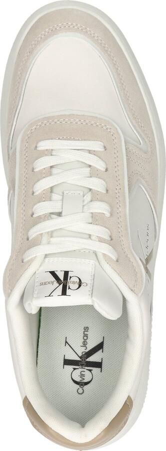 Calvin Klein Sneakers van leer met suède details en logo - Foto 9