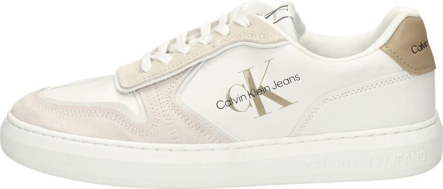 Calvin Klein Sneakers van leer met suède details en logo - Foto 7