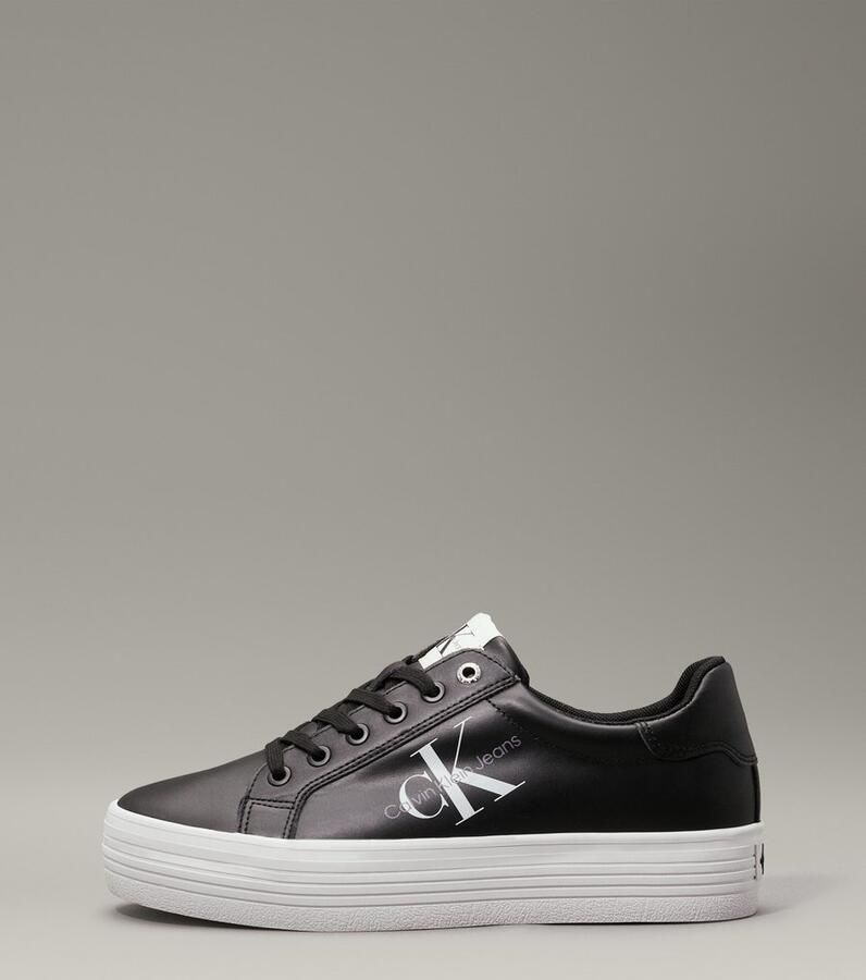 Calvin Klein Plateausneakers VULC FLATFORM LACEUP LOW LTH zachte schachtvering vrijetijdsschoen lage schoen veterschoen - Foto 2