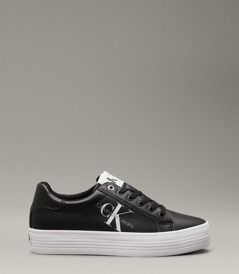 Calvin Klein Plateausneakers VULC FLATFORM LACEUP LOW LTH zachte schachtvering vrijetijdsschoen lage schoen veterschoen - Foto 2