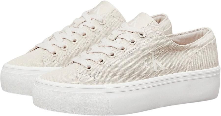Calvin Klein Jeans Chunky sneakers met logoprint model 'VULC'
