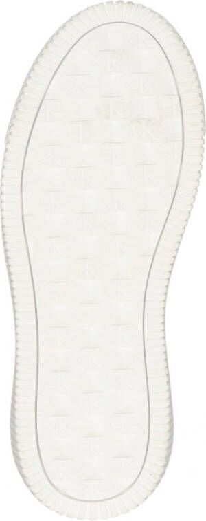 Calvin Klein Plateausneakers CHUNKY CUPSOLE MONO LTH WN vrijetijdsschoen lage schoen veterschoen met ck-opdruk aan de zijkant - Foto 13