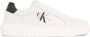 Calvin Klein Essentiële witte sneakers met blauwe details White Heren - Thumbnail 2