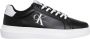 Calvin Klein Sportschoen met veters en contrasterende details Zwart Heren - Thumbnail 1