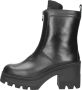 Calvin Klein Chunky Heeled Zip dames boot Zwart - Thumbnail 1