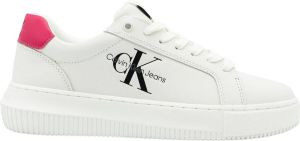 Calvin Klein Sneakers Chunky Cupsole Laceup Mon Lth Wn in white