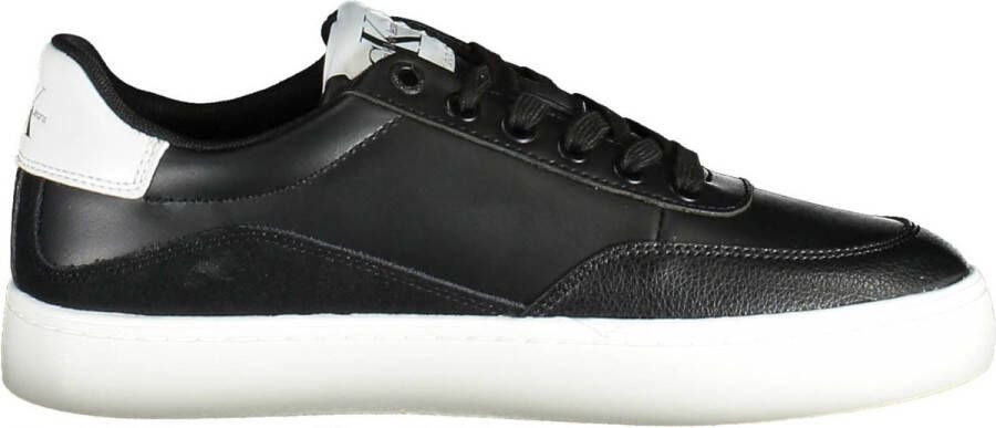 Calvin Klein Zwarte Polyester Sneaker met Contrasterende Details Zwart Dames - Foto 2