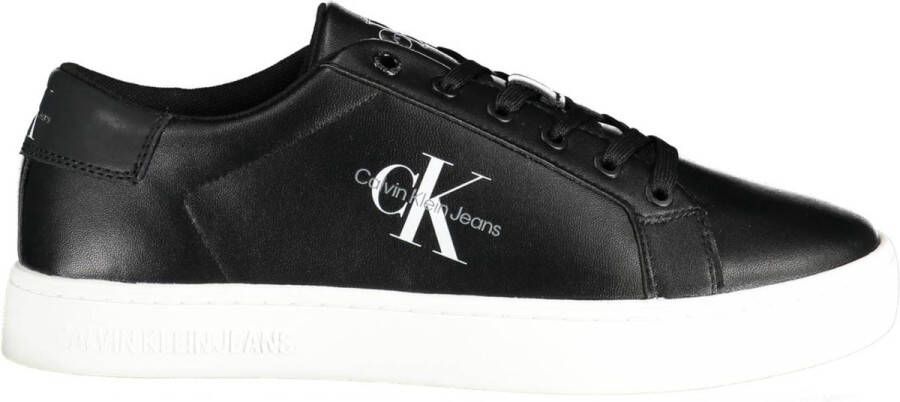 Calvin Klein Classic Cupsole Lace Up Heren Sneakers Zwart