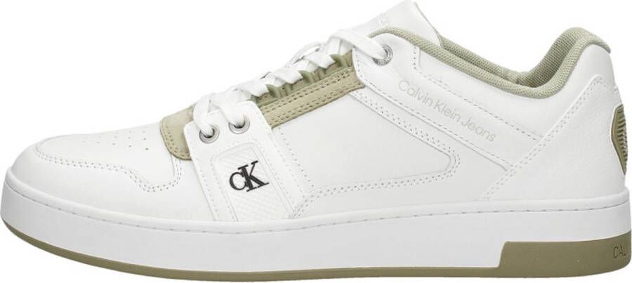 Calvin Klein Jeans Sneakers met labeldetail model 'CUPSOLE LACEUP BASKET LOW'