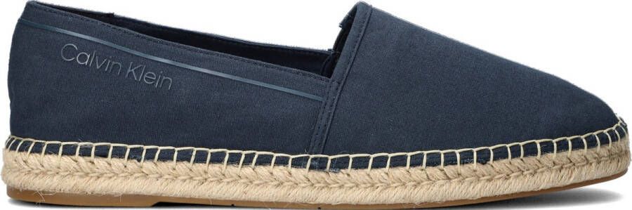 Calvin Klein Espadrille Cv Ns Instappers Heren Blauw