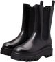 Calvin Klein Jeans Zwarte Flatform Chelsea Enkellaarzen Vrouwen Black Dames - Thumbnail 1