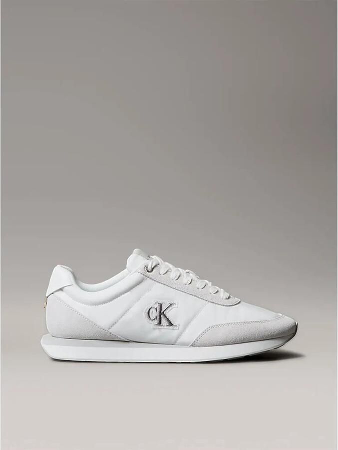 Calvin Klein Footwear Retro Runner Ess Schoenen Wit Man