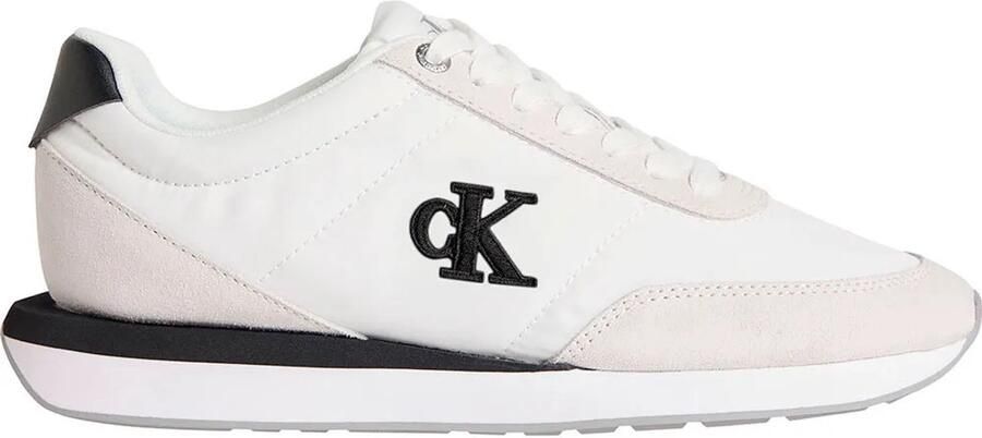 Calvin Klein Footwear Retro Runner Schoenen Wit Vrouw