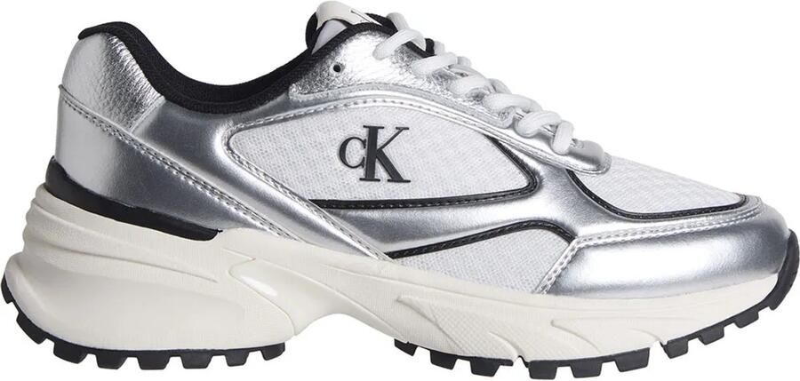 Calvin Klein Jeans Lage Sneakers HIKE RUNNER LACE UP MESH MIX MET