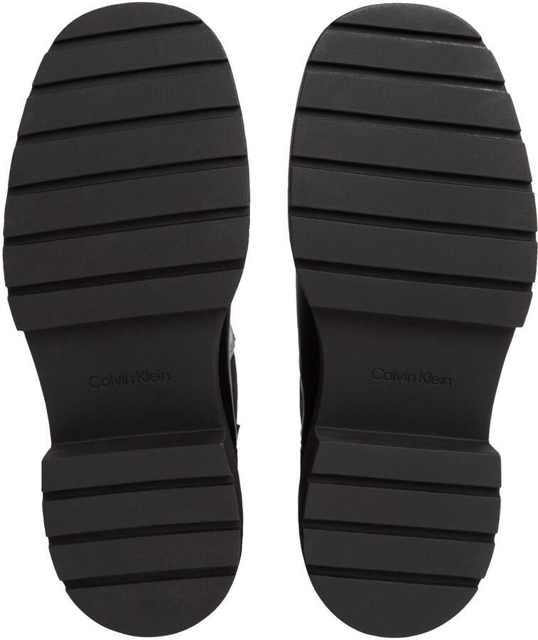 Calvin Klein Jeans Santiago Combat Laarzen Zwart Vrouw - Foto 2
