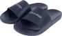 Calvin Klein Blauwe Bedrukte Pantoffels Lente Zomer Mannen Blue Heren - Thumbnail 8