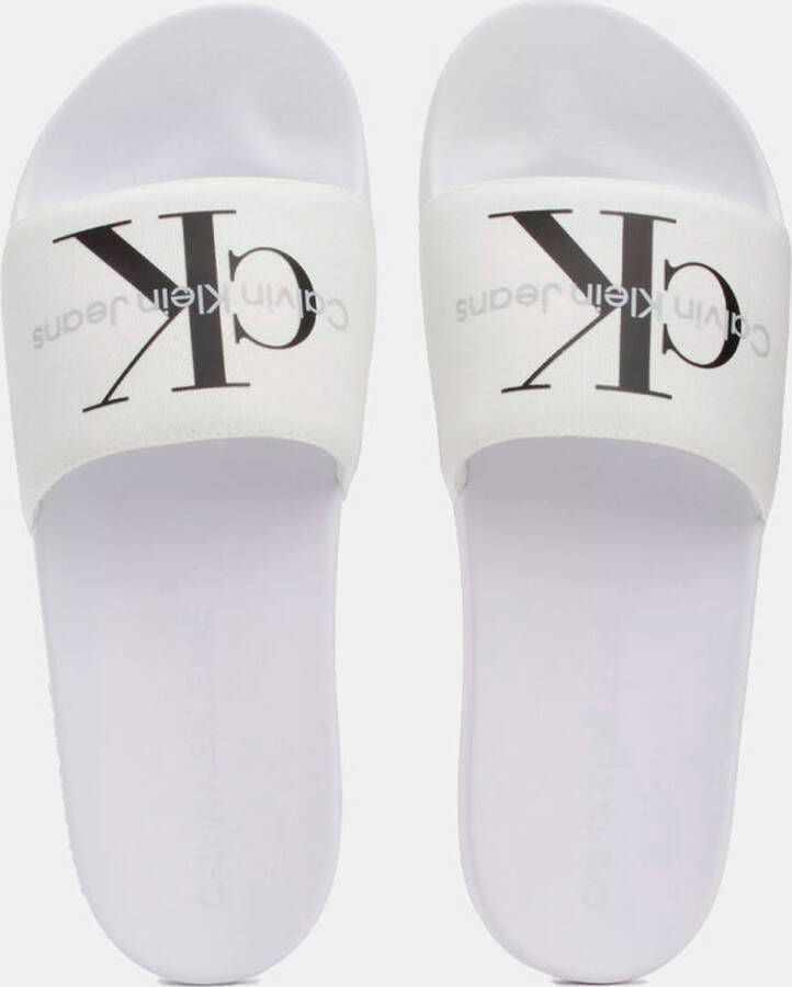 Calvin Klein Heren Slippers Wit YM0YM00061 YBR
