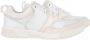 Calvin Klein Low Top Lace Up Mix Triple White Sneakers - Thumbnail 1