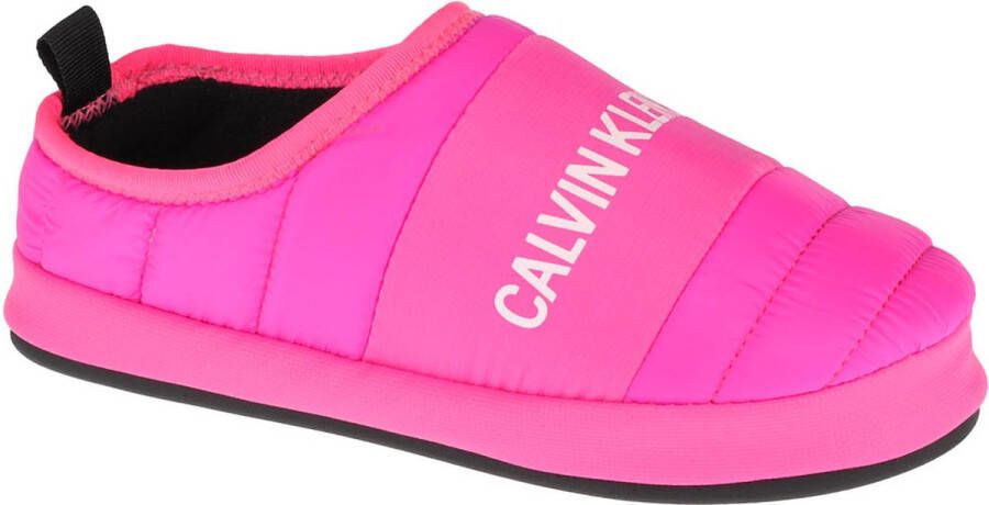 Calvin Klein Home Shoe Slipper YW0YW00479 TZ7 Vrouwen Roze Pantoffels