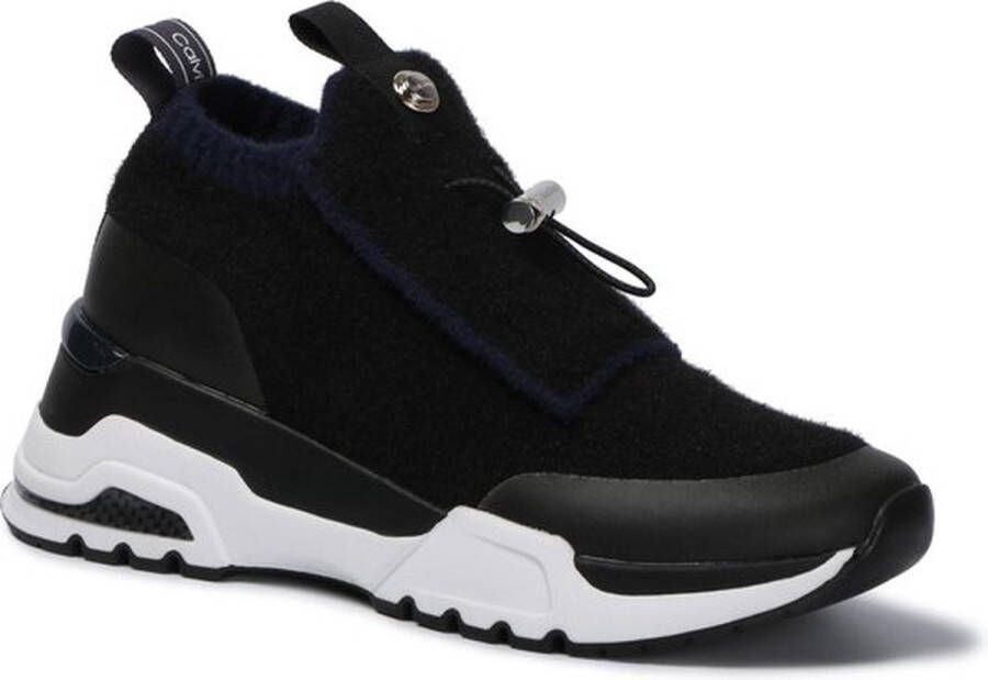 Calvin Klein Hue Dames Sneakers Black Navy