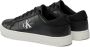 Calvin Klein Sneakers CLASSIC CUPSOLE LACEUP LOW LTH met contrastkleurige logoprint vrijetijdsschoen lage schoen veterschoen - Thumbnail 1