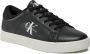 Calvin Klein Sneakers CLASSIC CUPSOLE LACEUP LOW LTH met contrastkleurige logoprint vrijetijdsschoen lage schoen veterschoen - Thumbnail 5