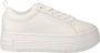 Calvin Klein Jeans Witte Leren Sneakers voor Vrouwen White Dames - Thumbnail 1