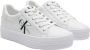 Calvin Klein Plateausneakers VULC FLATFORM LACEUP LOW LTH met zachte randverdikking - Thumbnail 1