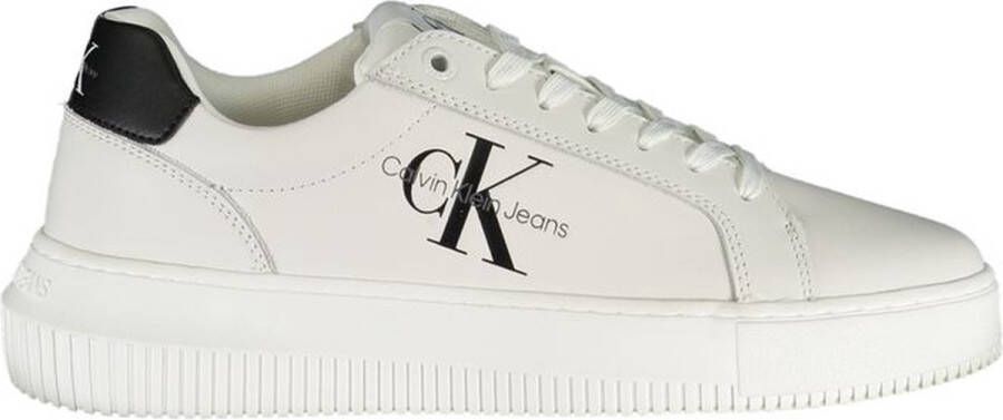 Calvin Klein Jeans Ck Jeans Dikke Cupsole Mono Sneakers Streetwear Vrouwen