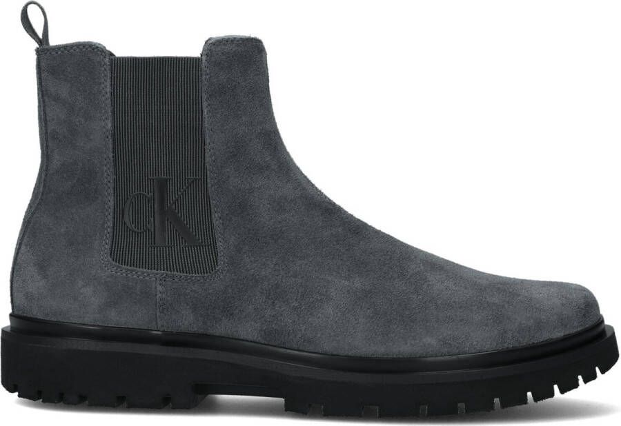 Calvin Klein Lug Mid Chelsea boots Enkellaarsjes Heren Blauw