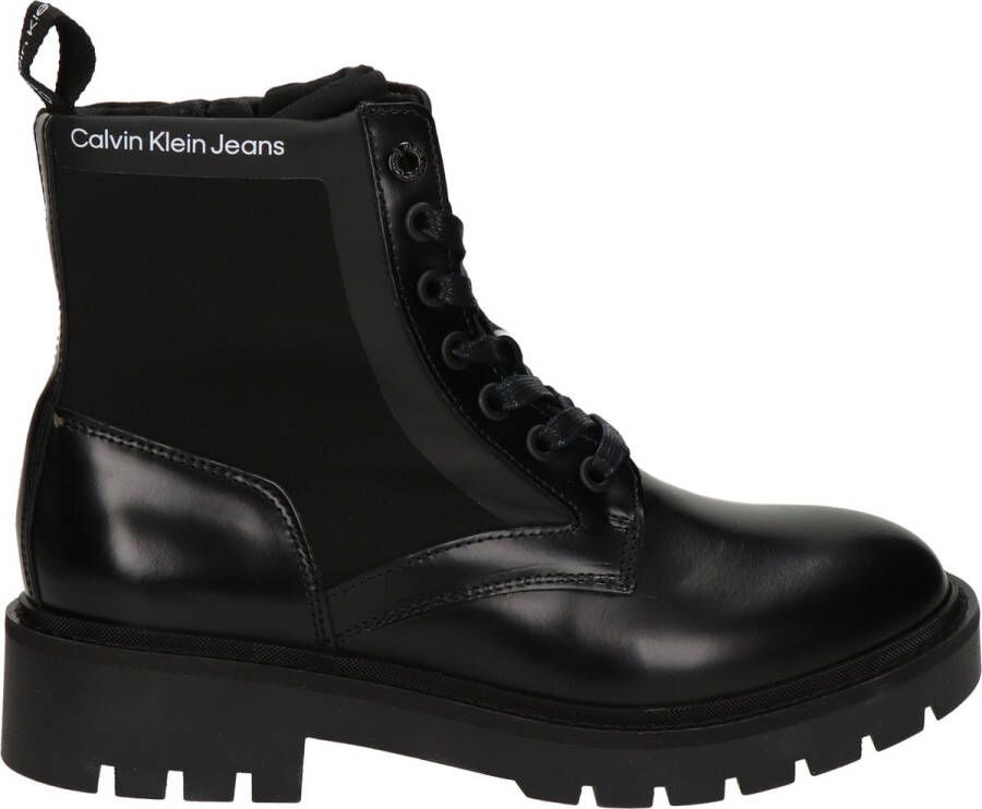 Calvin Klein Military Boot Zwart