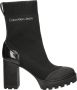 Calvin Klein Highheel-laarsjes PLATFORM KNIT SOCK KNIT WN - Thumbnail 1