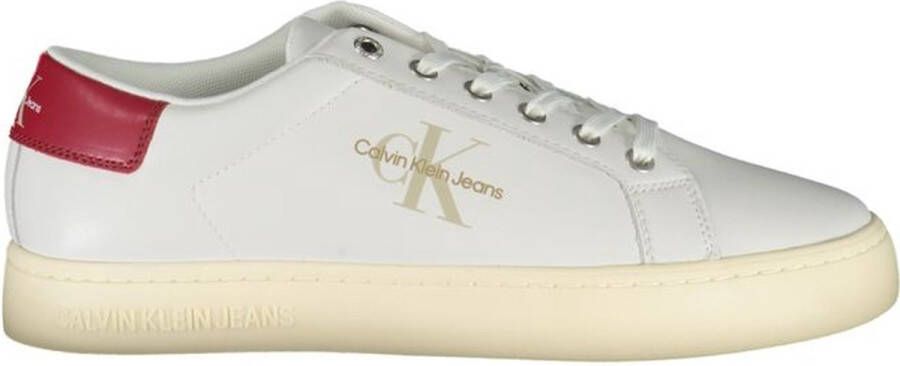 Calvin Klein Stijlvolle Sneakers voor Mannen en Vrouwen White Heren