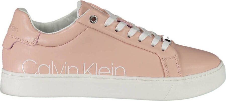Calvin Klein Sportieve Roze Sneakers met Contrastdetails Pink Dames - Foto 4