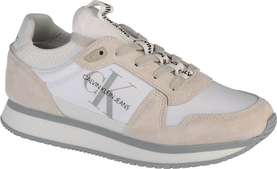 Calvin Klein Runner Laceup YW0YW00462-YAF Vrouwen Wit Sneakers