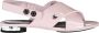 Calvin Klein Platte Rose Sandalen voor Vrouwen Pink Dames - Thumbnail 1
