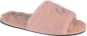 Calvin Klein Slipper Sandal Fur HW0HW00634-TBP Vrouwen Roze Pantoffels