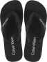 Calvin Klein teenslippers logo zwart - Thumbnail 1