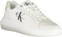 Calvin Klein Sneaker Van Gerecycled Polyester Met Contrasterende Details En Logoprint - Thumbnail 1