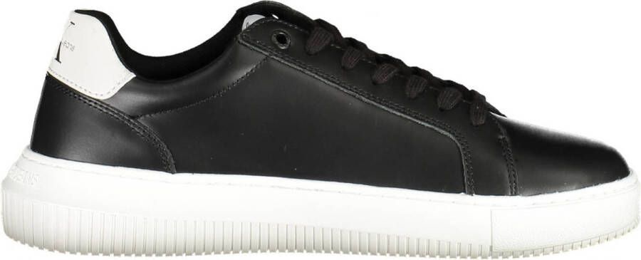 Calvin Klein Plateausneakers SEAMUS 20L vrijetijdsschoen lage schoen veterschoen met contrast bies