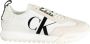 Calvin Klein Classic Cup Low Laceup Sneakers Schoenen Wit YM0YM00491-YAF - Thumbnail 8