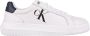 Calvin Klein Plateausneakers CHUNKY CUPSOLE MONO LTH WN vrijetijdsschoen lage schoen veterschoen met ck-opdruk aan de zijkant - Thumbnail 2